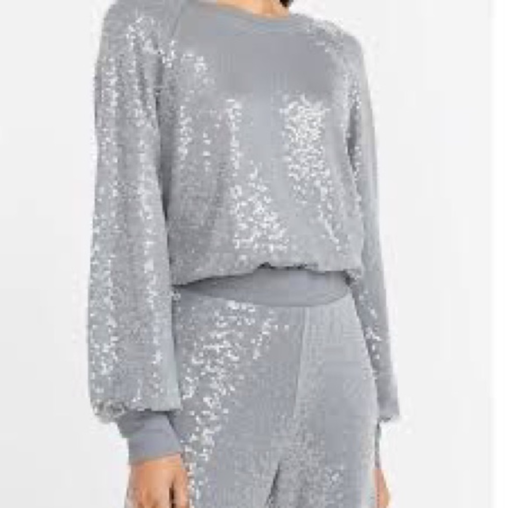 Sequin jogger set